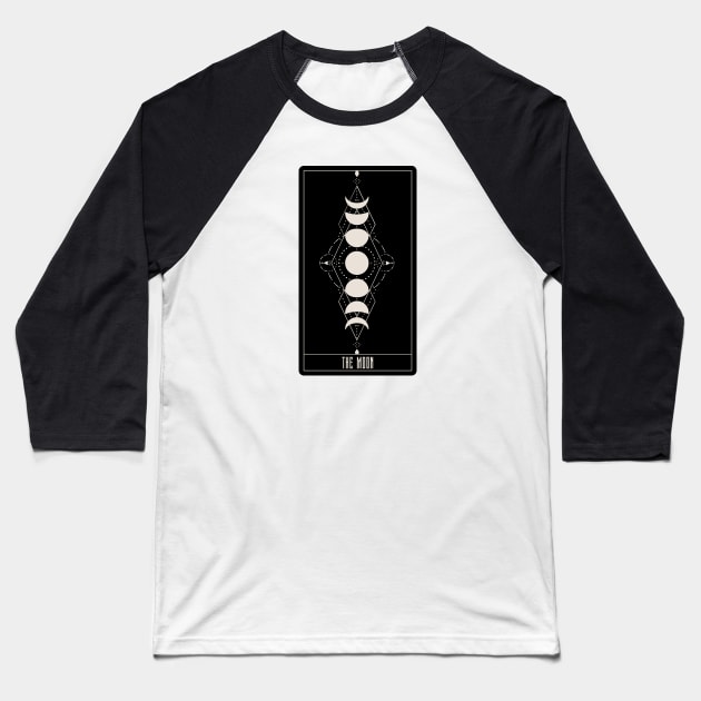 The Moon: "Unveiling the Subconscious" Baseball T-Shirt by caimluart